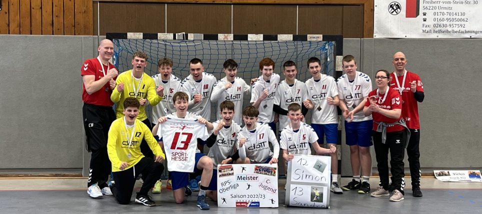 C-Jugend des Handball Mülheim-Urmitz ist Oberligameister!