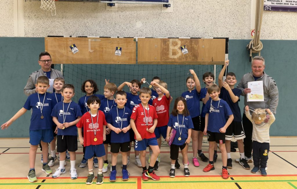 HBMU-Minis zu Gast beim Turnier in Puderbach
