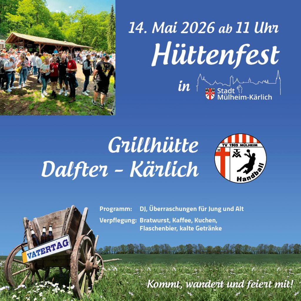 TV 05 Mülheim Handball beim Hüttenfest auf der Grillhütte Dalfter