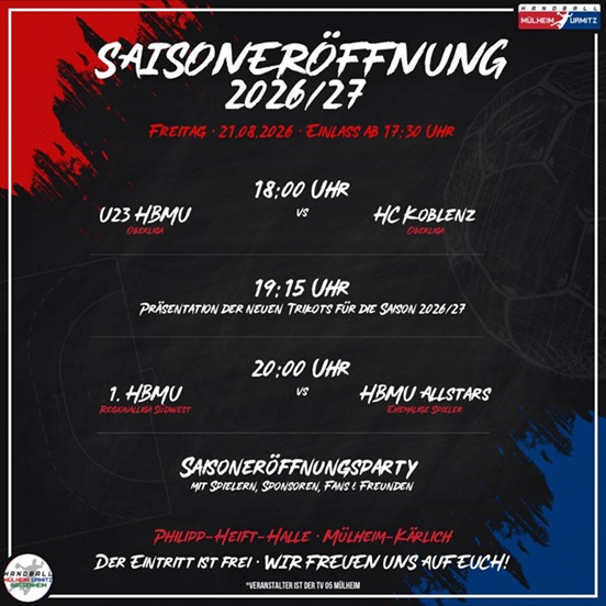 Saisoneröffnung des Handball Mülheim-Urmitz